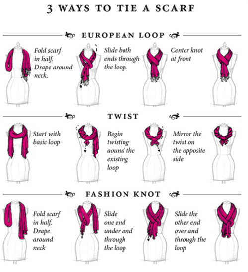 Colorful Scarf Weather!