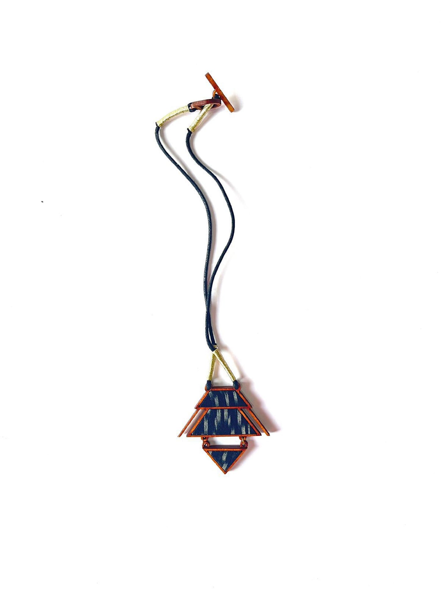 Tribal Inspired Wooden Necklace | Basic View