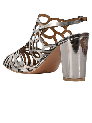Jove Women's Strappy Sandals Gunmetal