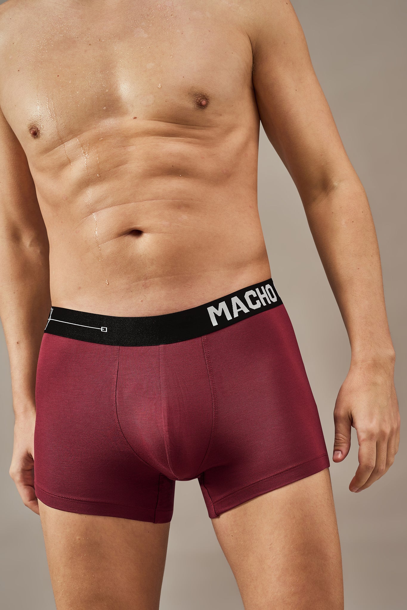 Men's Essentials - Classic Premium Modal Trunks - Merlot Wine