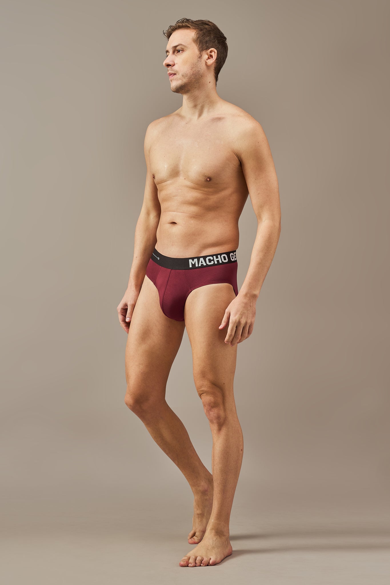 Men's Essentials - Classic Premium Modal Briefs - Merlot Wine