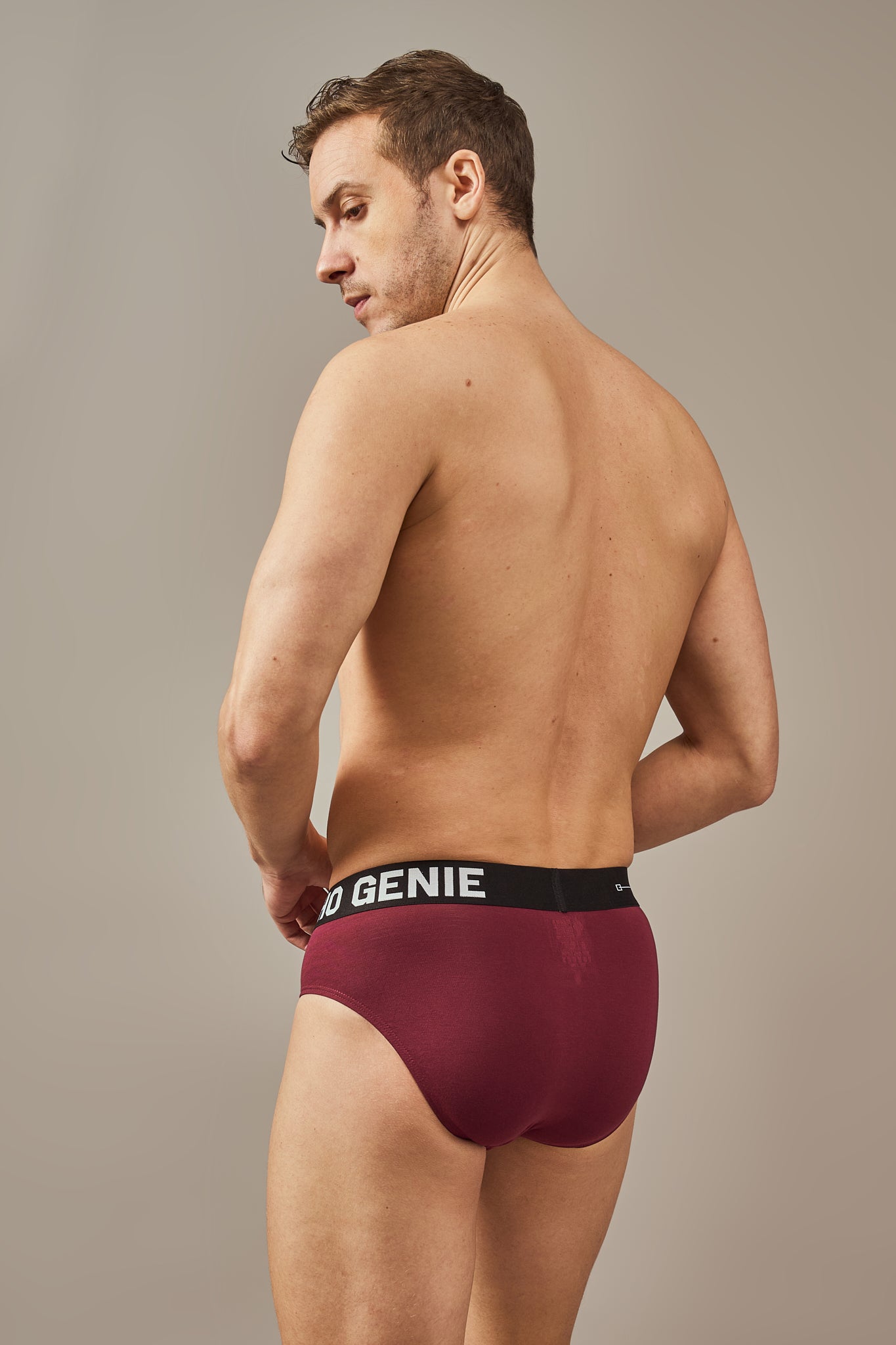 Men's Essentials - Classic Premium Modal Briefs - Merlot Wine
