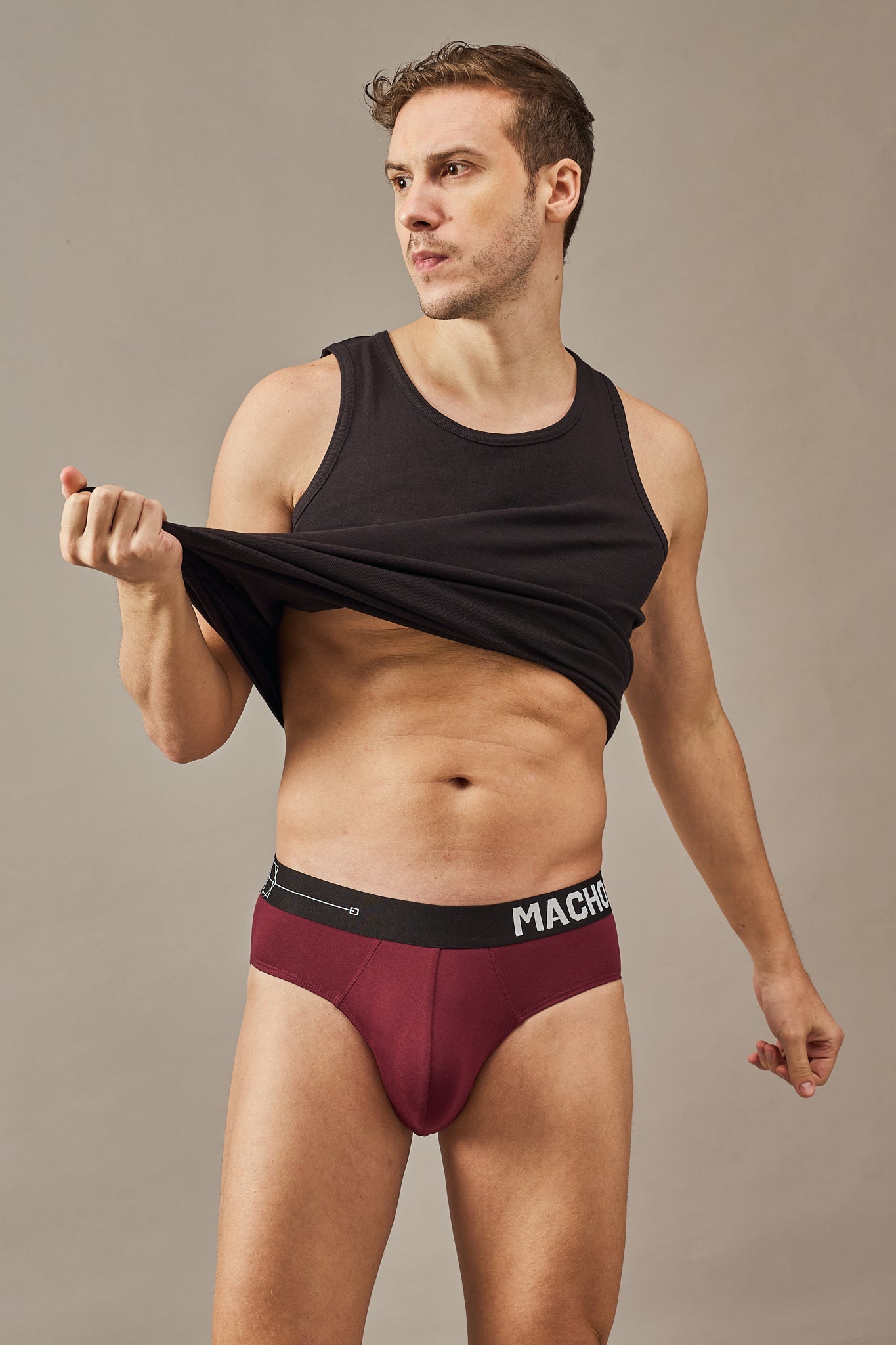 Men's Essentials - Classic Premium Modal Briefs - Merlot Wine