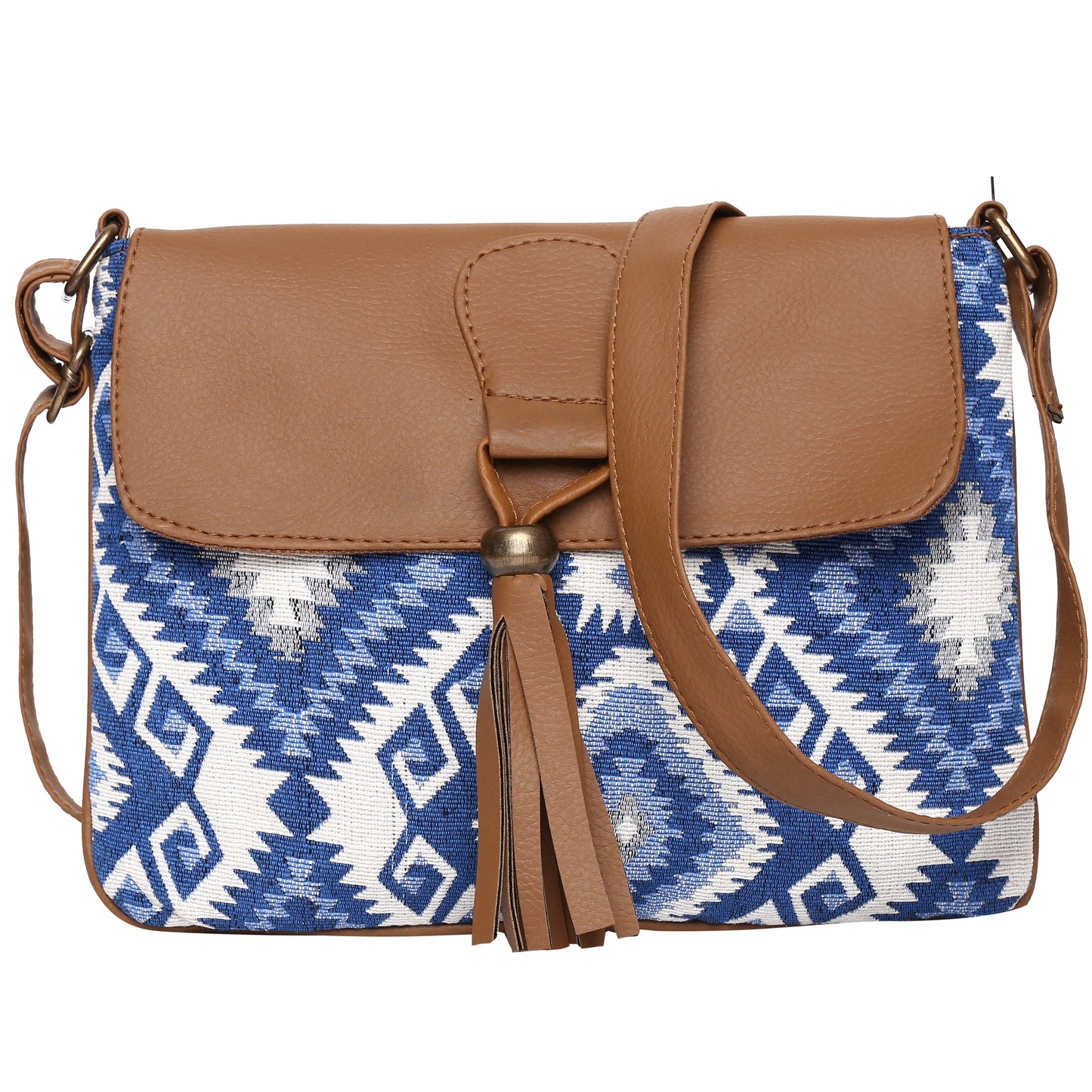 Macho Genie AztecWeave Crossbody Sling Bag