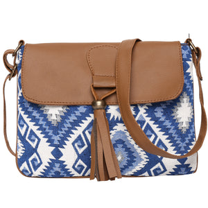Macho Genie AztecWeave Crossbody Sling Bag