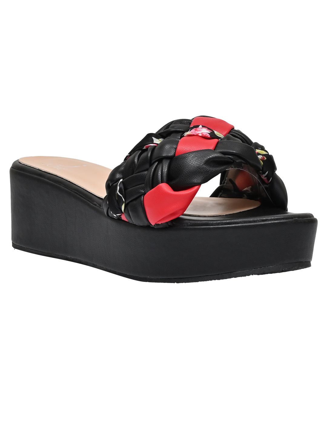 Jove Women's Platform Wedge Black