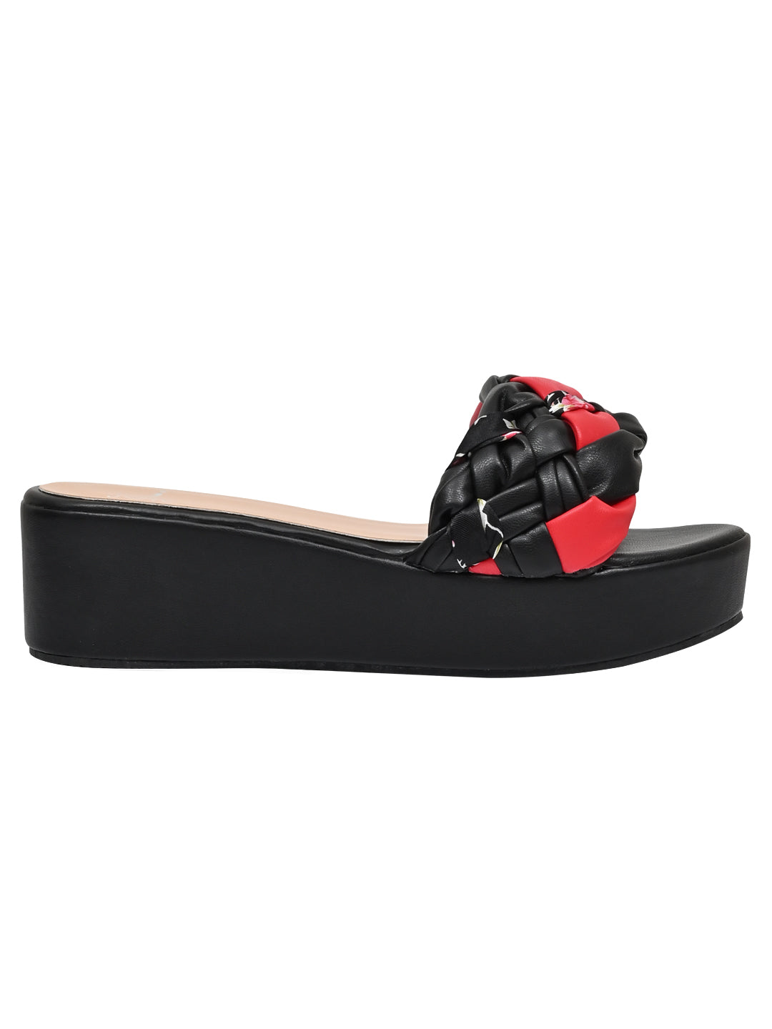 Jove Women's Platform Wedge Black