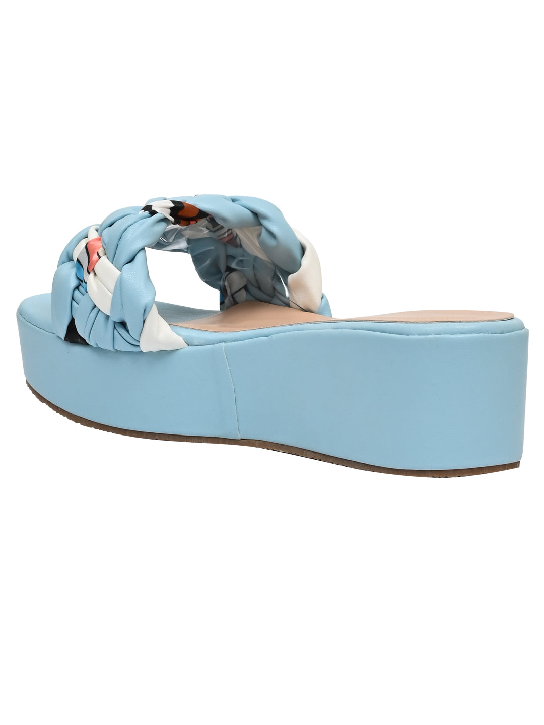 Jove Women's Platform Wedge Blue