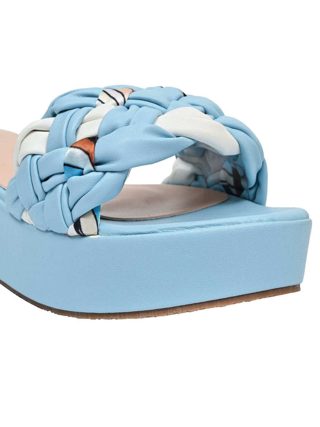 Jove Women's Platform Wedge Blue