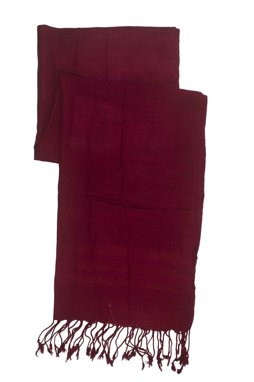 In-Sattva Colors - Elegant Solid Color Scarf Stole - Cerise