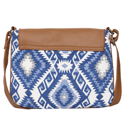 Macho Genie AztecWeave Crossbody Sling Bag