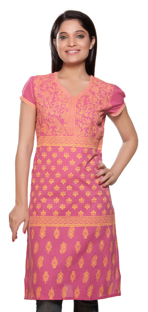 Rangmanch Women's Kurta Tunic- Multi Print ÌÎå«ÌÎ_ÌÎÌ_ÌÎåÌÎÌ_ÌÎå´ Front