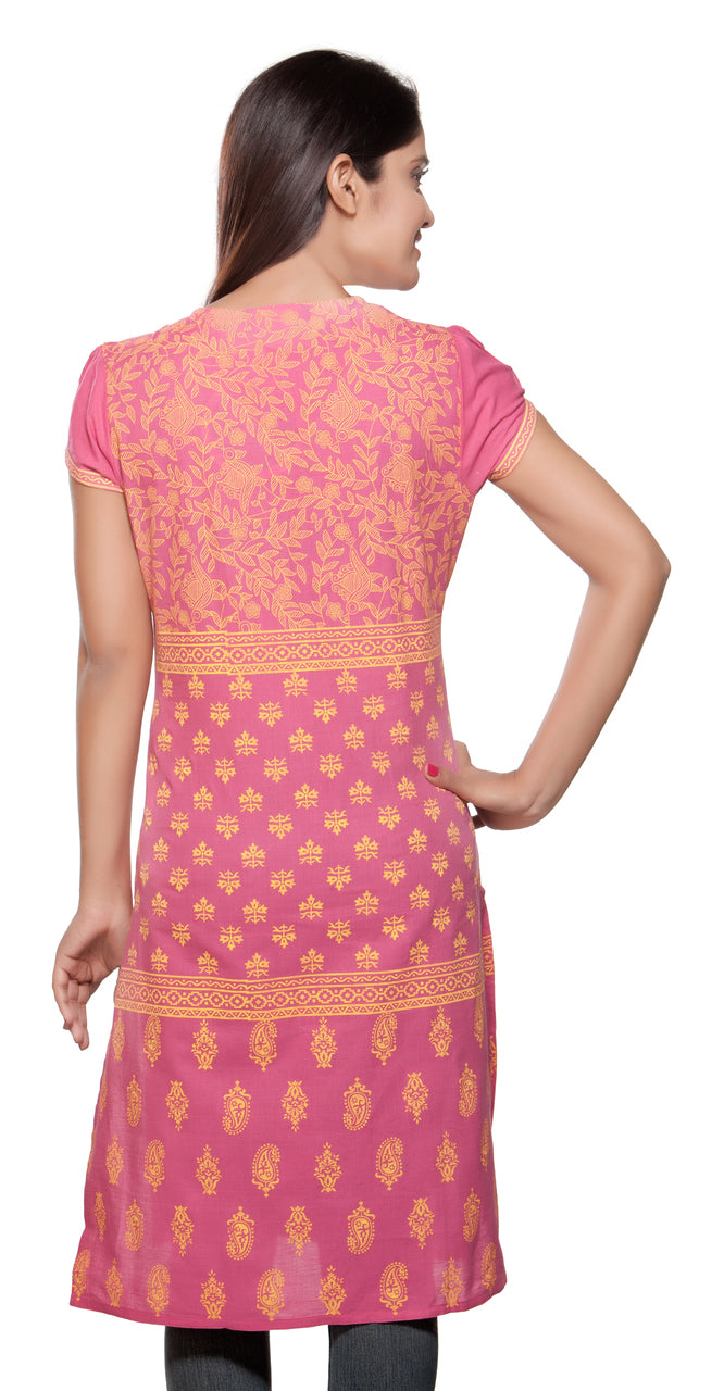 Rangmanch Women's Kurta Tunic- Multi Print ÌÎå«ÌÎ_ÌÎÌ_ÌÎåÌÎÌ_ÌÎå´ Back