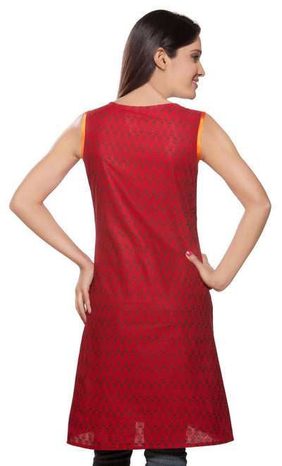 Rangmanch Women's Kurta Tunic- Embroidered & Sequinsed Neckline ÌÎÌ_Ì´åÇÌÎÌ__ÌÎÌ_ÌÎ_ÌÎÌ_Ì´åÌÎÌ_ÌÎ_ÌÎÌ_Ì´å« Back