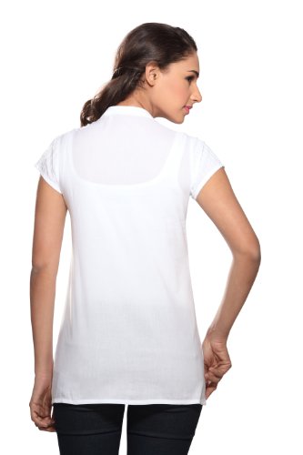 Women's Indian White Kurti