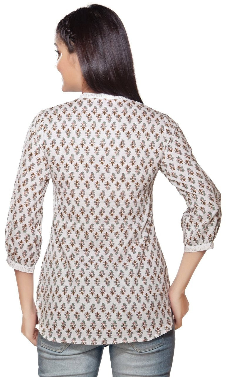 Akkriti Womens Indian Ethnic Kurta Tunic Front Pleats ÌÎÌ_Ì´åÇÌÎÌ__ÌÎÌ_ÌÎ_ÌÎÌ_Ì´åÌÎÌ_ÌÎ_ÌÎÌ_Ì´å« Back