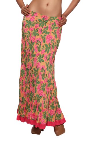 Women's Printed Ghaghroo Skirt