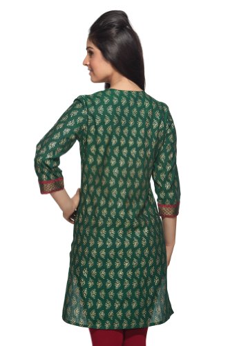 Women's Indian MixNMatch Kurta-Green