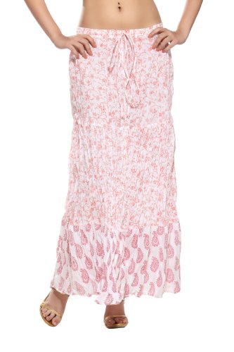 Women's Printed Cotton Skirt