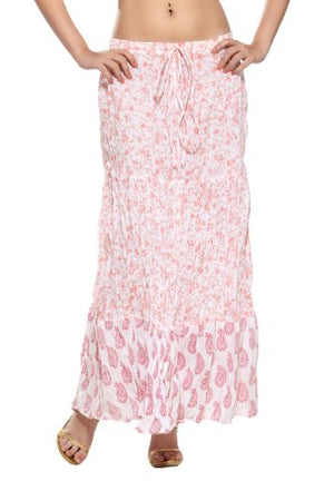 Women's Printed Cotton Skirt