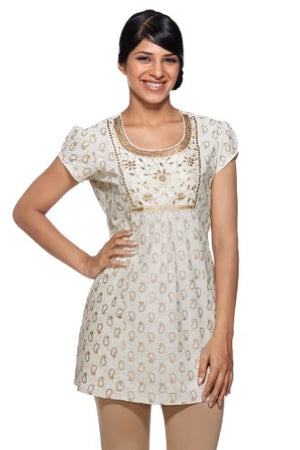 Women's Indian Mix N Match White Kurta