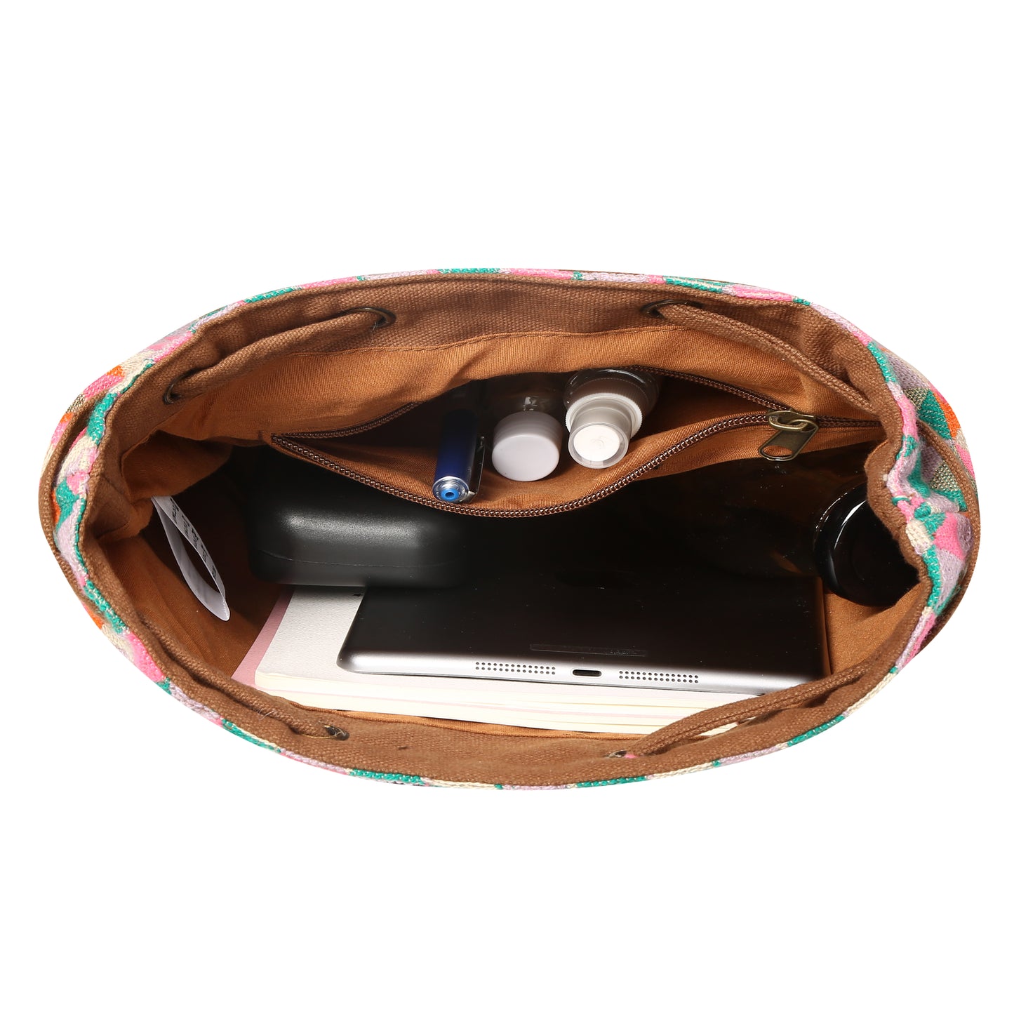 Women's Crossbody Multicolored Diamond Print