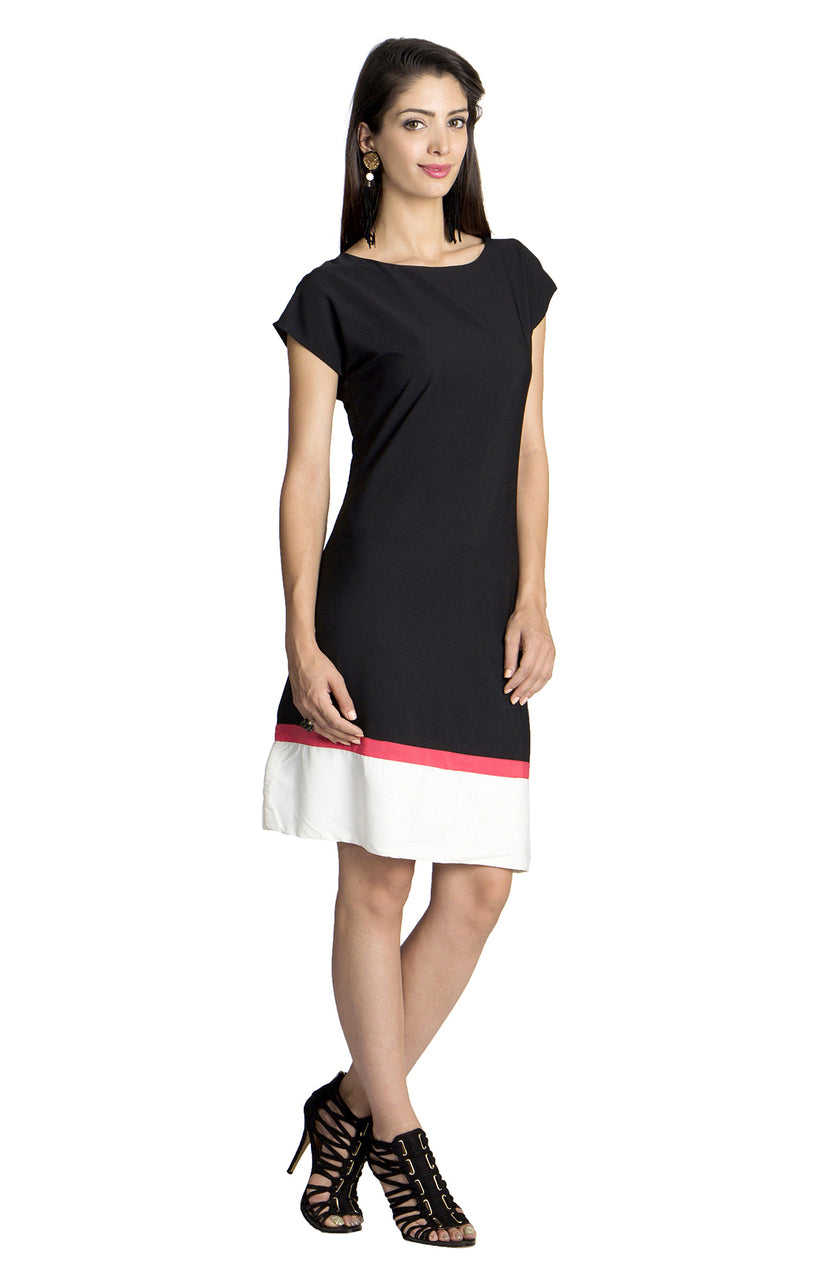 MOHR Women's Dress with Color Blocking åäÌÝÌÕ Side