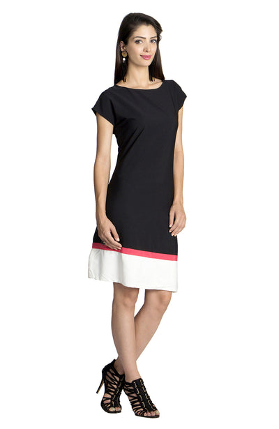 MOHR Women's Dress with Color Blocking åäÌÝÌÕ Side