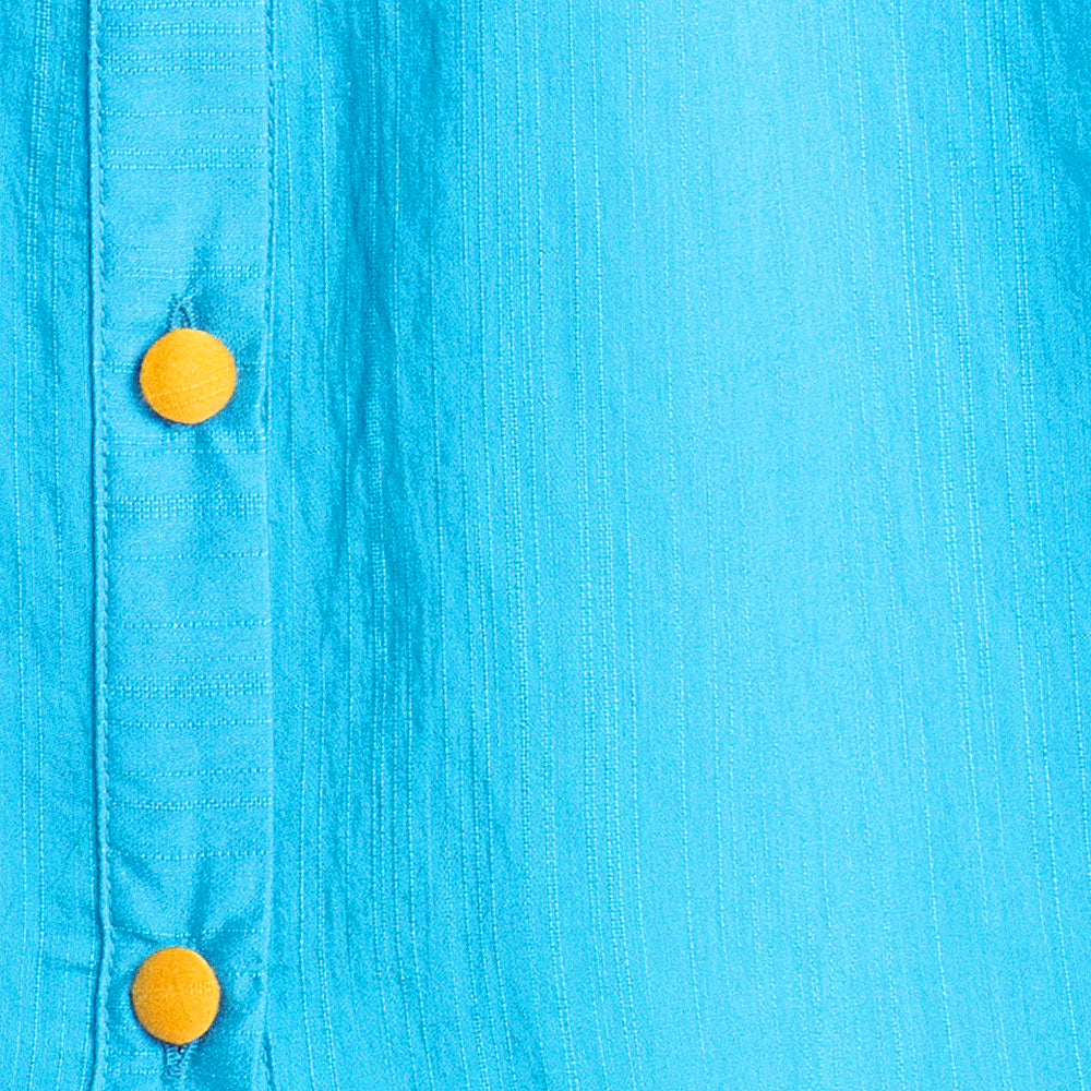 MOHR Women's Blue Tunic Shirt with Three-Quarter  Sleeves Ì´Ì_ÌÎÌÌÎÌ¥ Detail