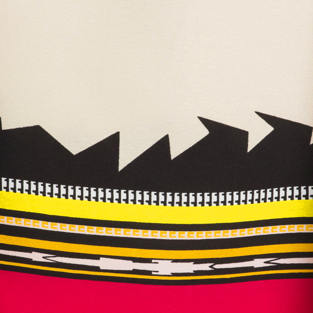 MOHR Women's Shirt with Abstract Print Ì´Ì_ÌÎÌÌÎÌ¥ Detail