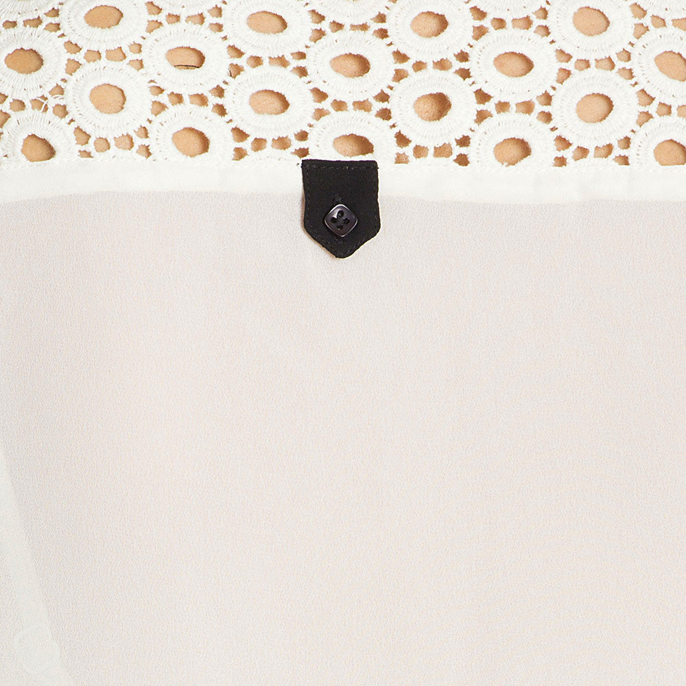 MOHR Women's Shirt with Lace Embellishment Ì´Ì_ÌÎÌÌÎÌ¥ Detail