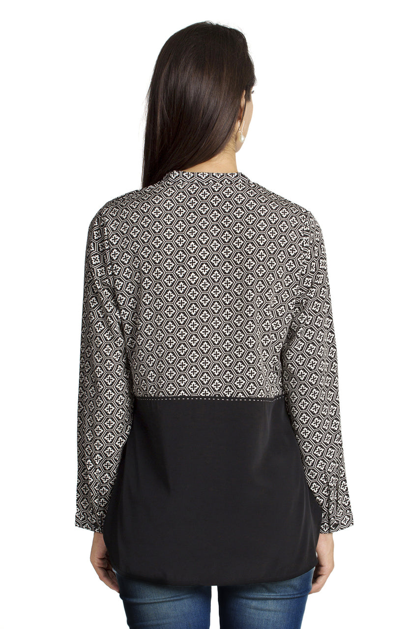 MOHR Women's Printed and Solid Shirt Ì´Ì_ÌÎÌÌÎÌ¥ Back