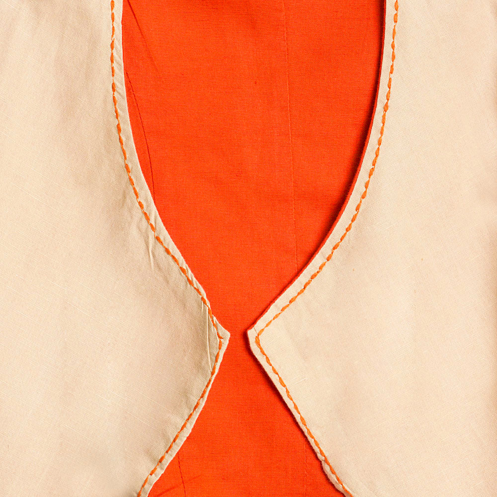 MOHR Women's Beige Reversible Vest åäÌÝÌÕ Detail