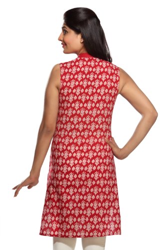 Women's Indian Mix N Match Kurta Tunic Red
