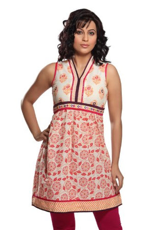 Peach Kurta Tunic Front