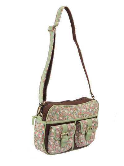 Ivory Tag Minted Floret Crossbody Bag ÛÒ Side