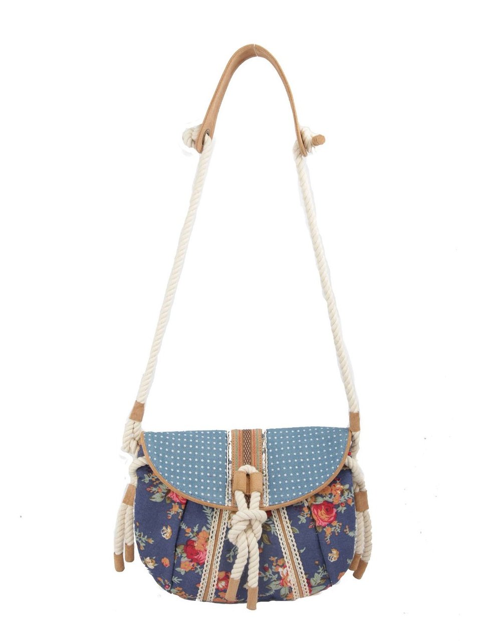 Ivory Tag Knot A Twist Crossbody Bag ÛÒ Front
