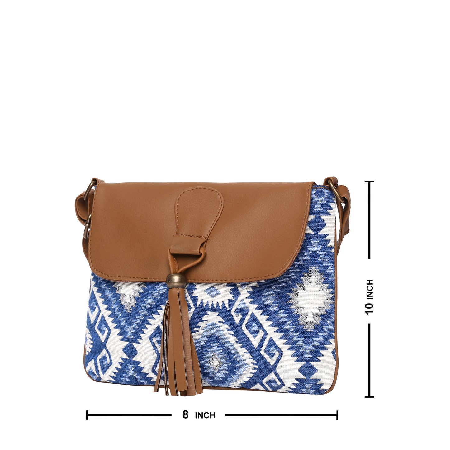Macho Genie AztecWeave Crossbody Sling Bag