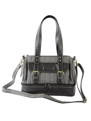 Ivory Tag Leather Weekender HandBag ÛÒ Front