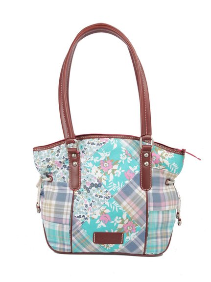 Ivory Tag Patterned Melange Hand Embroidery Handbag ÛÒ Back