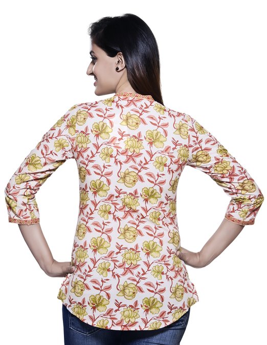 Akkriti Women's Printed Casual Kurti ÌÎÌ_Ì´åÇÌÎÌ__ÌÎÌ_ÌÎ_ÌÎÌ_Ì´åÌÎÌ_ÌÎ_ÌÎÌ_Ì´å« Back