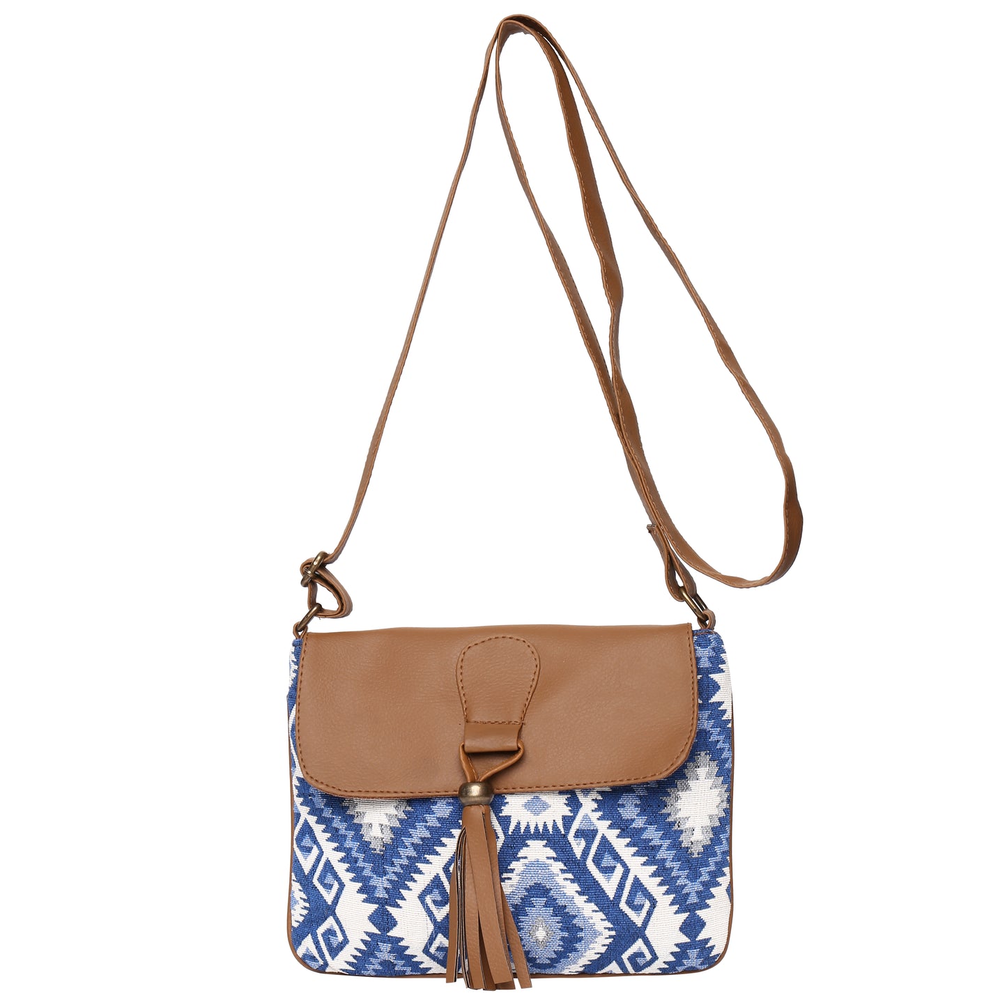 Macho Genie AztecWeave Crossbody Sling Bag
