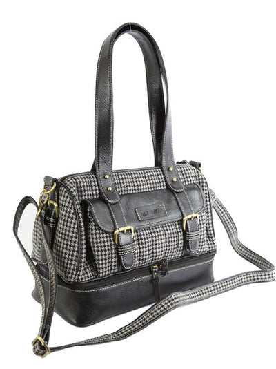Ivory Tag Leather Weekender HandBag ÛÒ Side