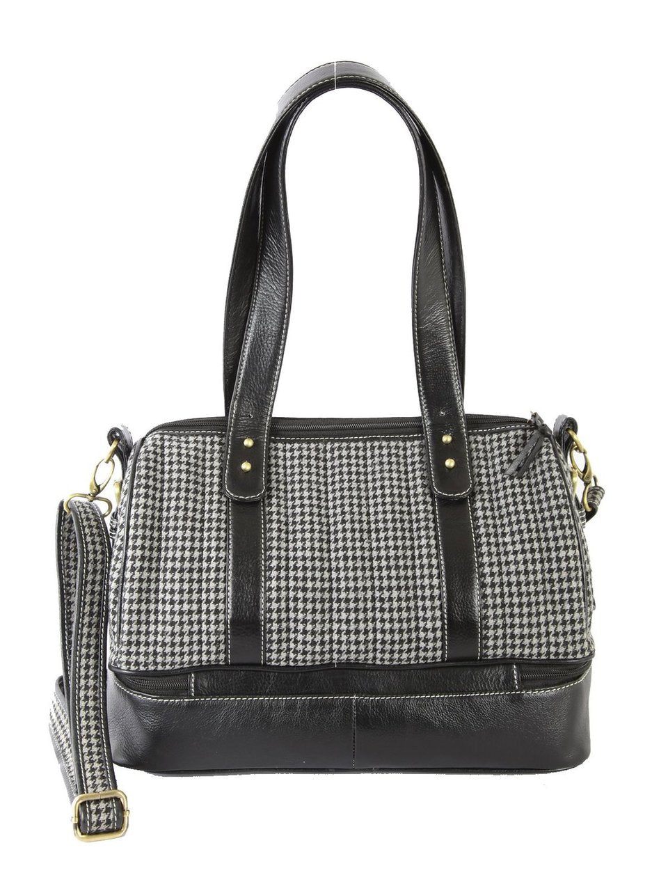 Ivory Tag Leather Weekender HandBag ÛÒ Back