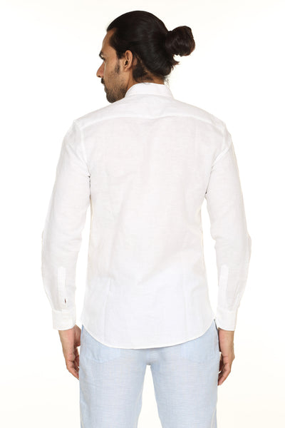 A.N.D. by Anita Dongre Button Down Shirt with Mandarin Collar Ì´Ì_ÌÎÌÌÎÌ¥ White Back
