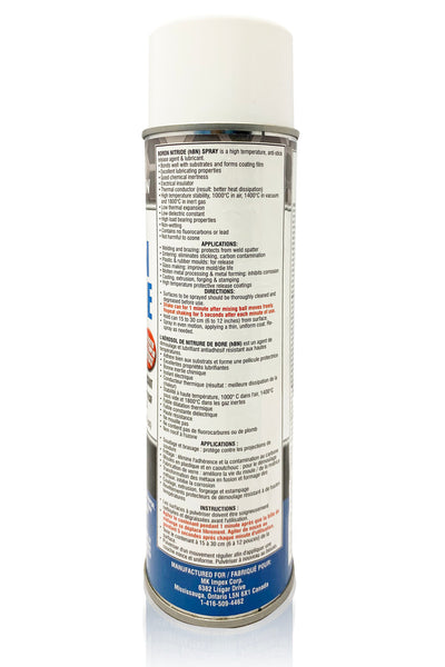 Boron Nitride Spray - High-Temperature Boron Nitride Aerosol Lubricant Spray Can