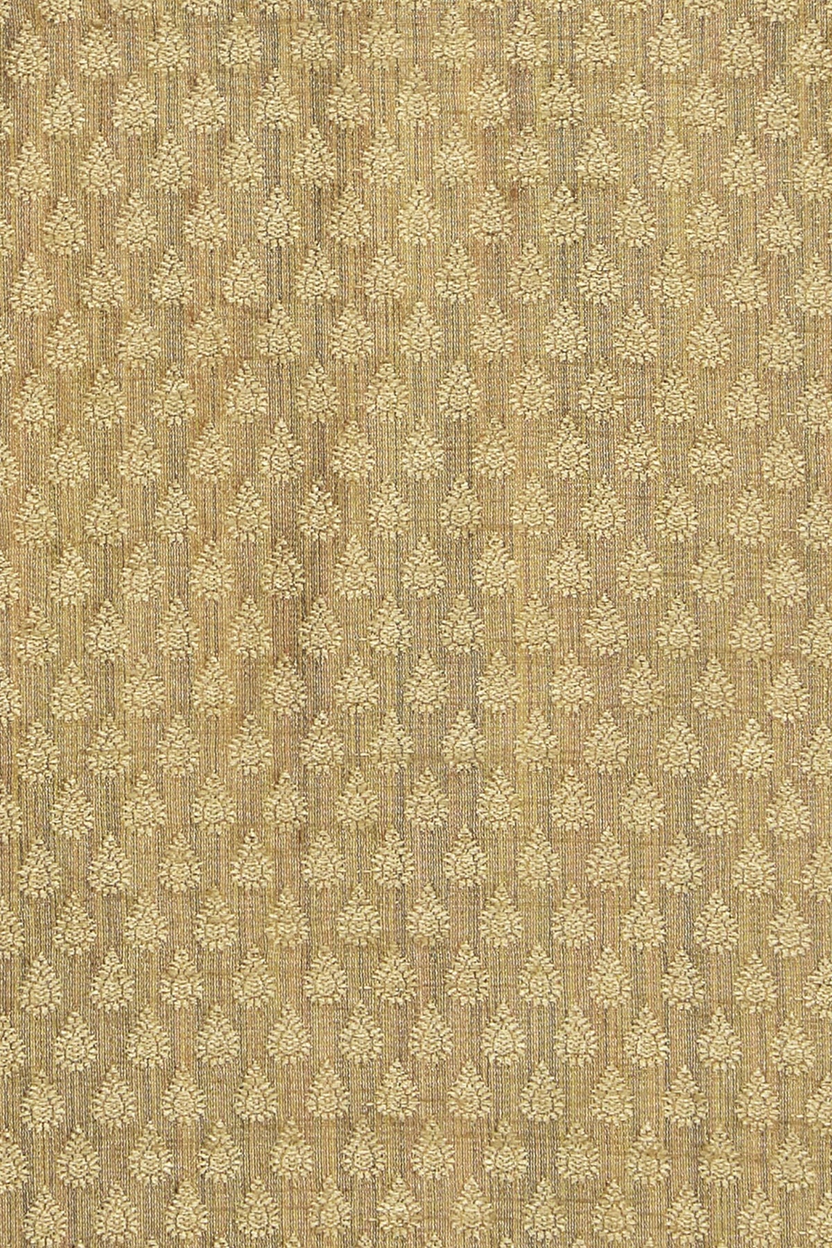 Ethnix Men's Gold Fine Finish 2-Piece Kurta Pajama Set, close-up of the fabric pattern