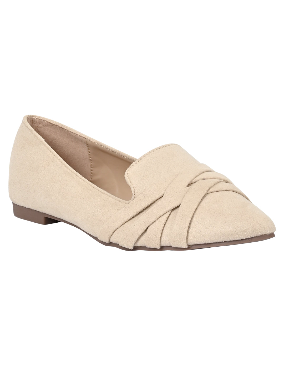Jove Women's Beige Loafer