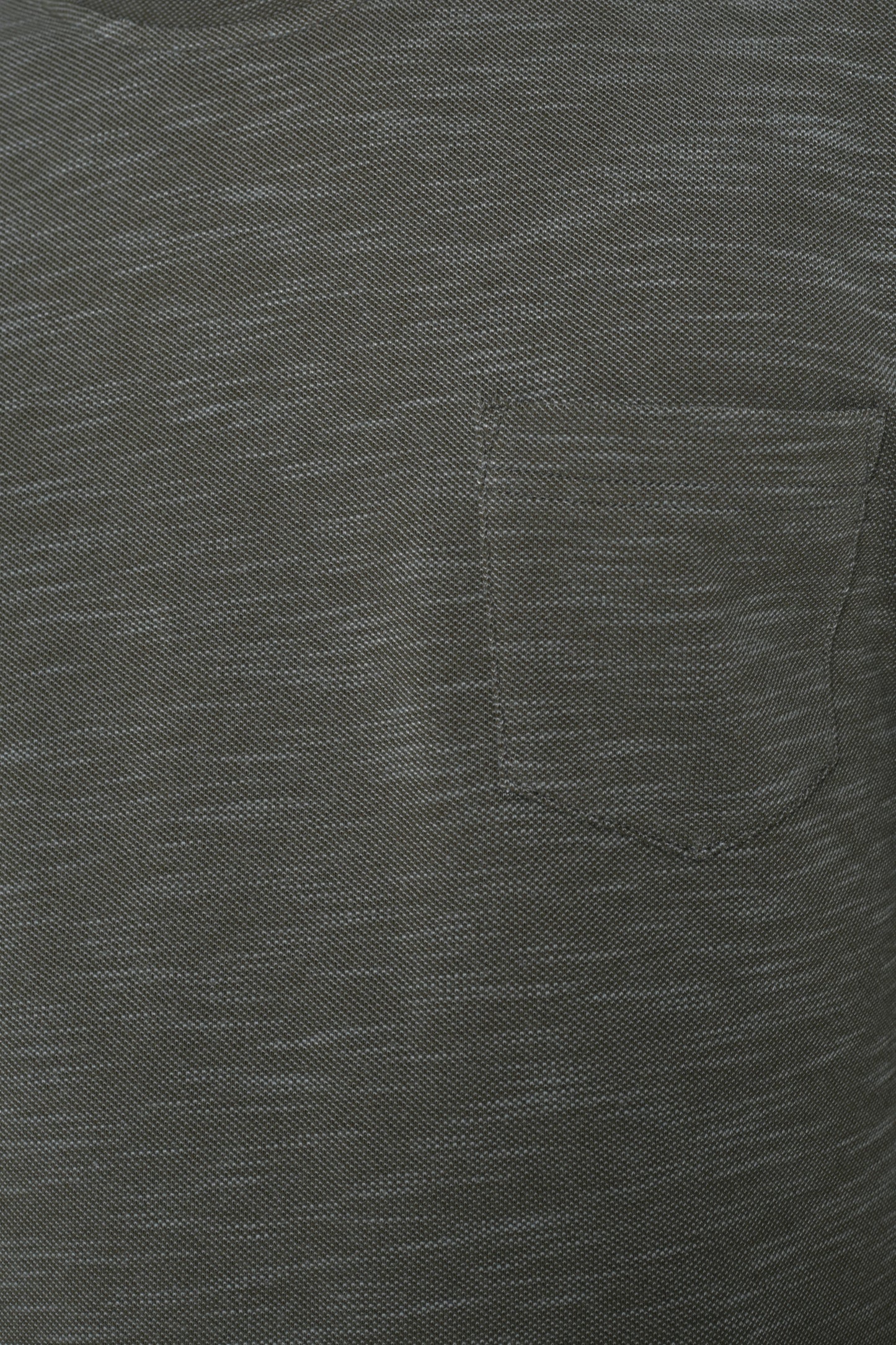 AVA Athletica Men's Round Neck Performance Wear Space Dyed Soft Tee with Pocket Olive