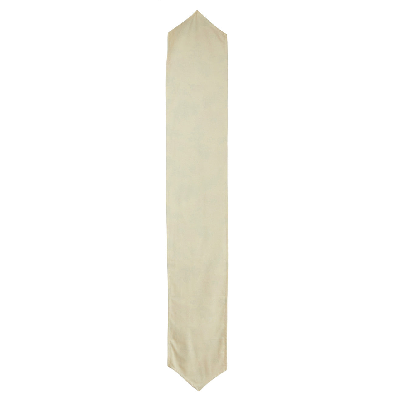 In-Sattva Home Bohemian Signature Print Table Runner and Dresser Scarves for Family, Get-togethers and Everyday Use Cream